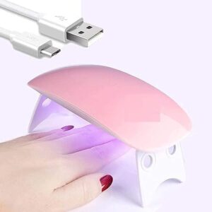 professional intelligent automatic led uv curing nail art lamp manicure pedicure tool professional nail polish dryer machine and salon decorator shaper manicure kit for women (multi color)