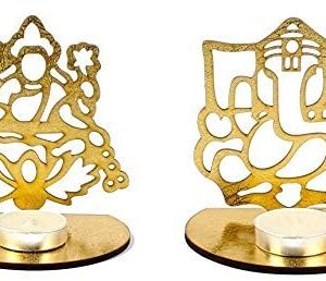 mdf reflaction laxmi ganesh shadow diya, mdf ganesh diya, laxmi jee shadow diya