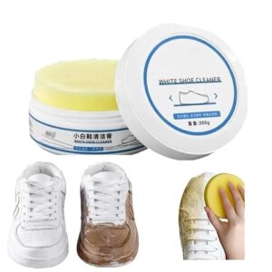 harshlove white shoe cleaning cream,stain cleansing cream for shoe,re color & polish smooth leather shoes & boots,sneaker cleaner white shoes, white rubber sole shoe cleaner