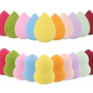 20 packs makeup sponge set blender blending sponge for flawless face beauty, ideal for foundation and powder application