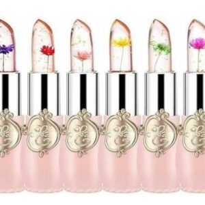 long lasting nutritious lip balm & moisturizer magic temperature color change lip gloss (pack of 6)