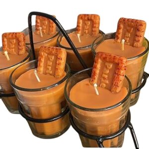 tea busicuit candle pack of 2
